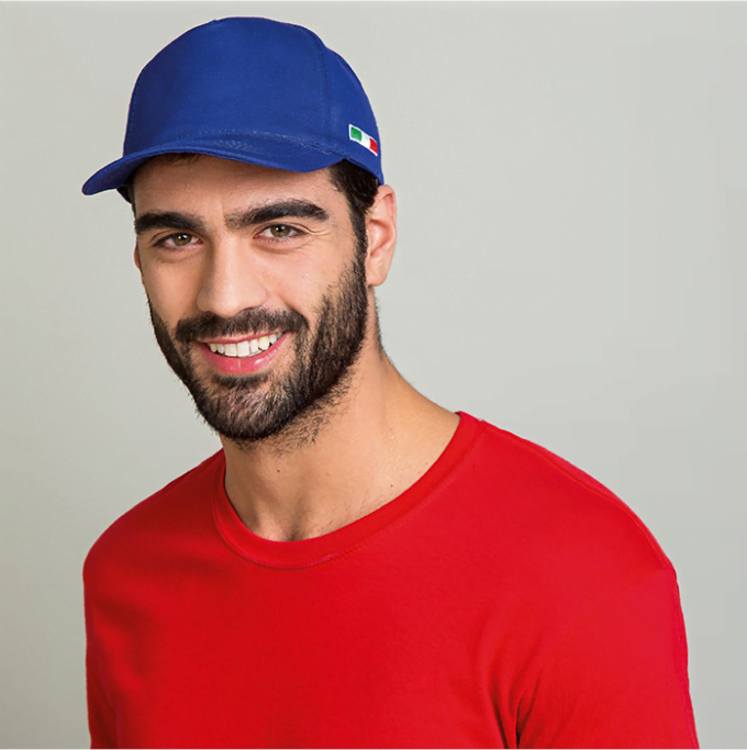 CD120 CP120 - CAPPELLINO CON BANDIERA - immagine 1