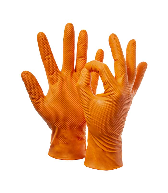 GU169 GU169 - NITRILE DIAMANTATO ARANCIONE - immagine 1