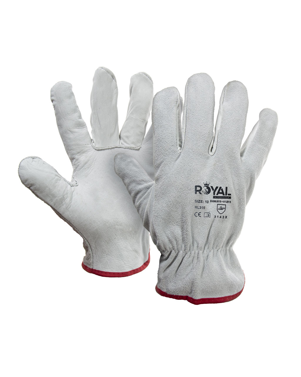 RL315 CD309 - GUANTO IN PELLE CROSTA TOP QUALITY - immagine 1