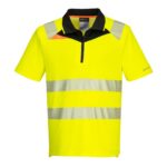 DX412 - Polo mezza zip alta visibilità - immagine 3