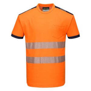 T181 - T-Shirt manica corta alta visibilità