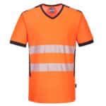 PW310 - T-shirt con scollo a V Alta visibilità