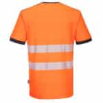PW310 - T-shirt con scollo a V Alta visibilità - immagine 2