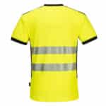 PW310 - T-shirt con scollo a V Alta visibilità - immagine 4