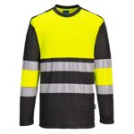 PW312 - T-Shirt maniche lunghe Classe 1 Alta visibilità - immagine 3