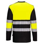 PW312 - T-Shirt maniche lunghe Classe 1 Alta visibilità - immagine 4