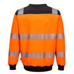 PW379 - Felpa girocollo Alta visibilità - immagine 2