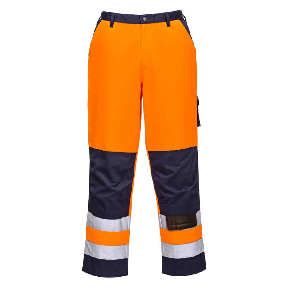 TX51 - Pantaloni Lyon bicolori Alta visibilità arancio TX51 - Pantaloni Lyon bicolori Alta visibilità - immagine 1